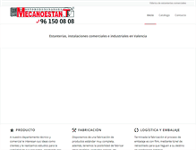 Tablet Screenshot of mecanoestant.com